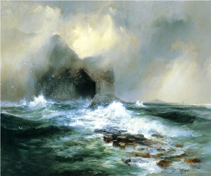 Thomas Moran Fingal's Cave, Island of Staffa, Scotland
